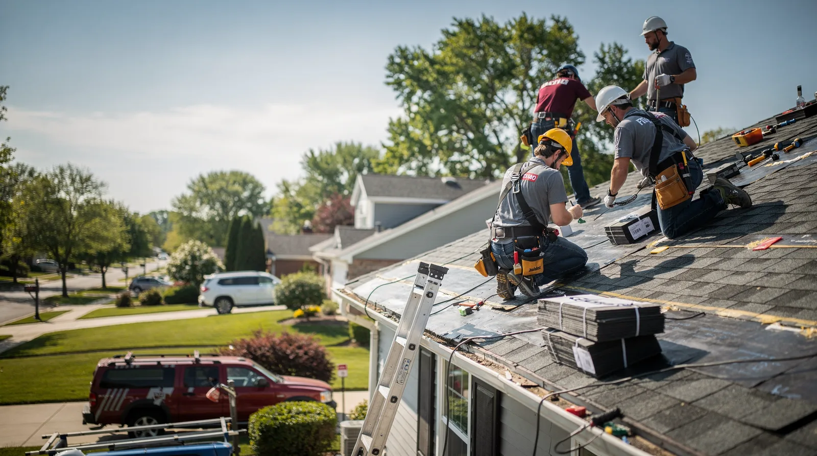Roof Repair in Milton, IL around you